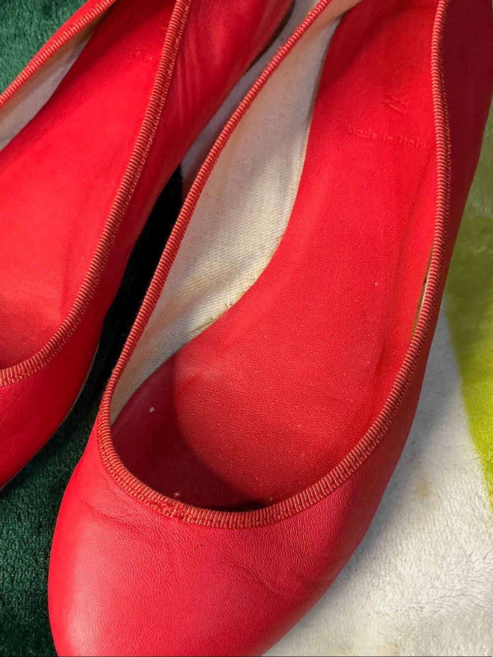 J. Crew Red Ballet Flats - Picture 11 of 14